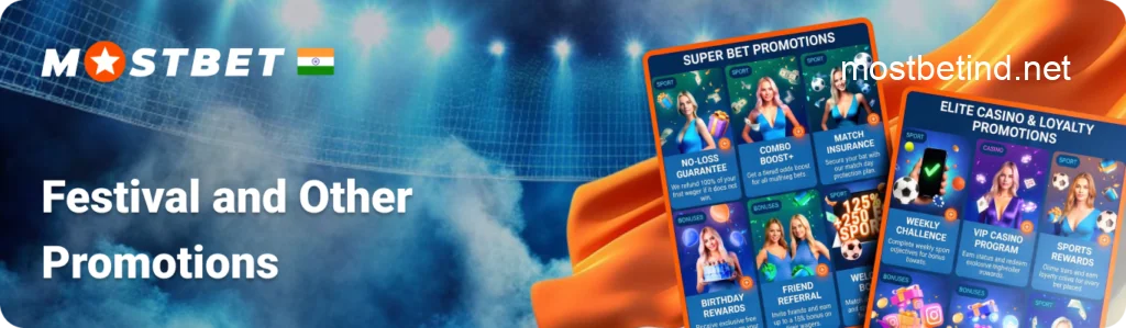 Seasonal, Event and Other Promotions in Mostbet India