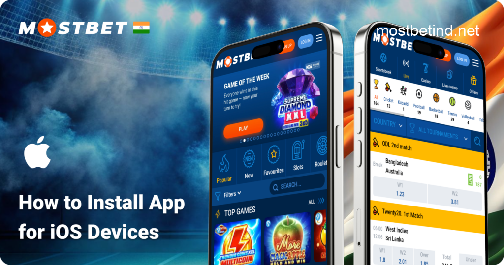 Install Mostbet Mobile App on Apple Devices (iPhone, iPad)