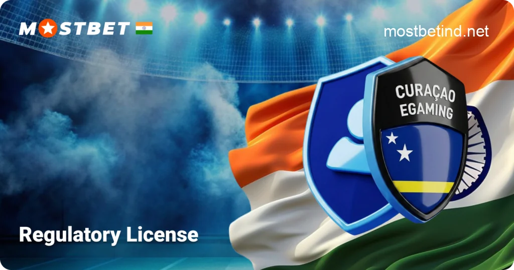 Regulatory Curacao Licence in Mostbet India