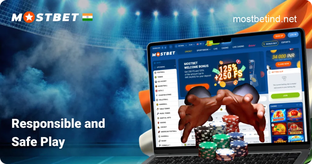 Responsible and Safe Play in Mostbet India